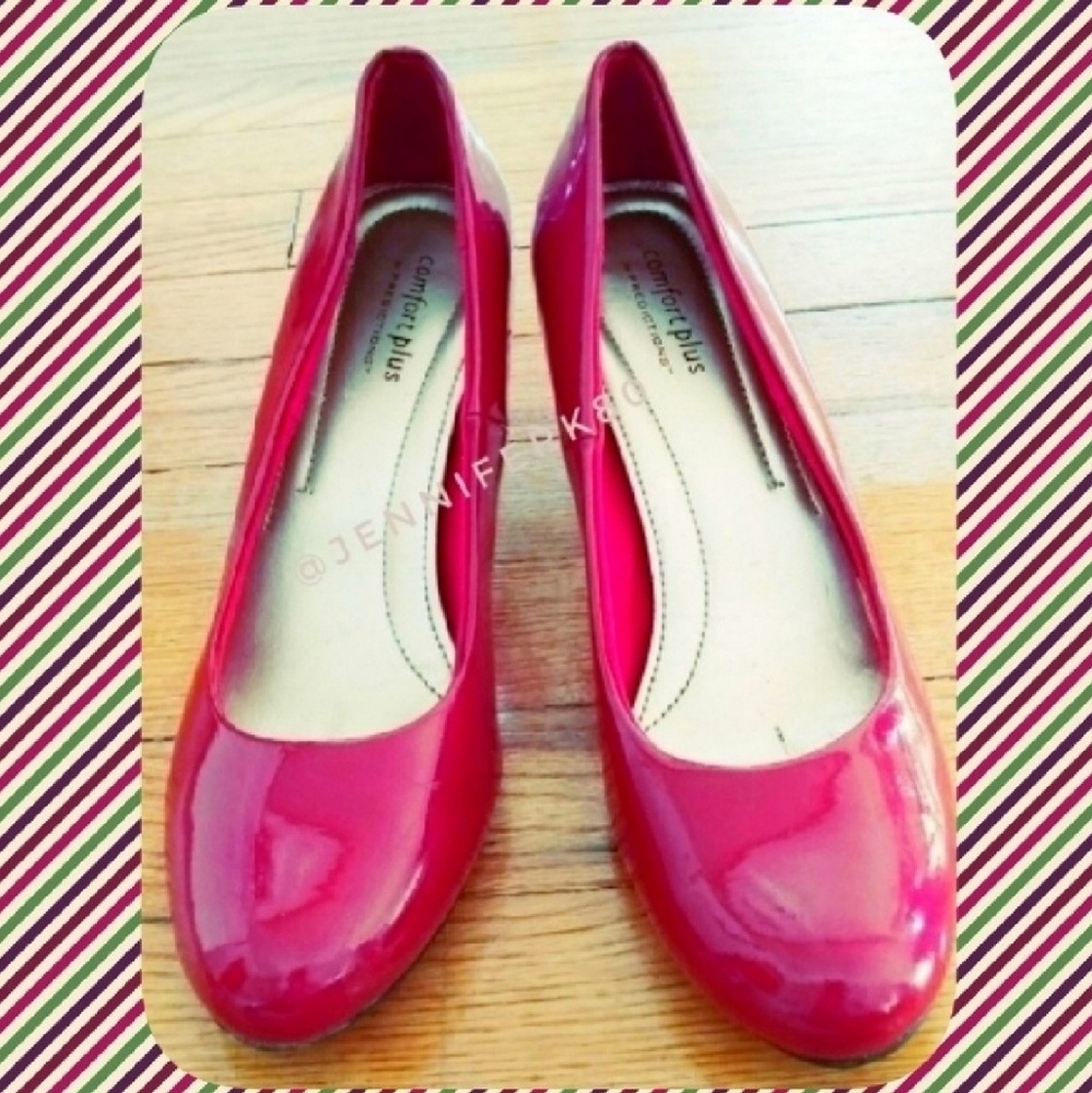 Red Heels Comfort Plus Sz 9